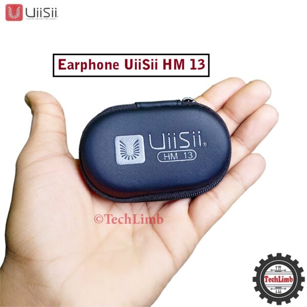UiiSii HM13 Wired Earphone Noise Cancelling Dynamic Heavy Bass Metal Headphone In-ear with Mic Earphone