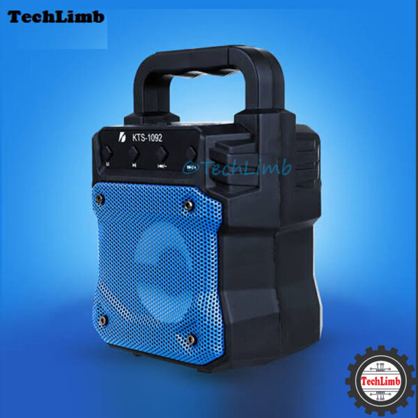 Portable Bluetooth Wireless Speaker KTS-1092 5W (3-inch) Crystal Clear Sounds - Image 3