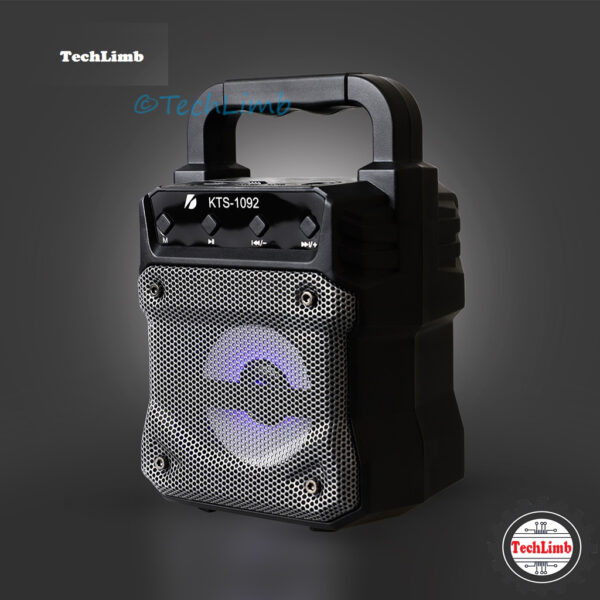 Portable Bluetooth Wireless Speaker KTS-1092 5W (3-inch) Crystal Clear Sounds - Image 4