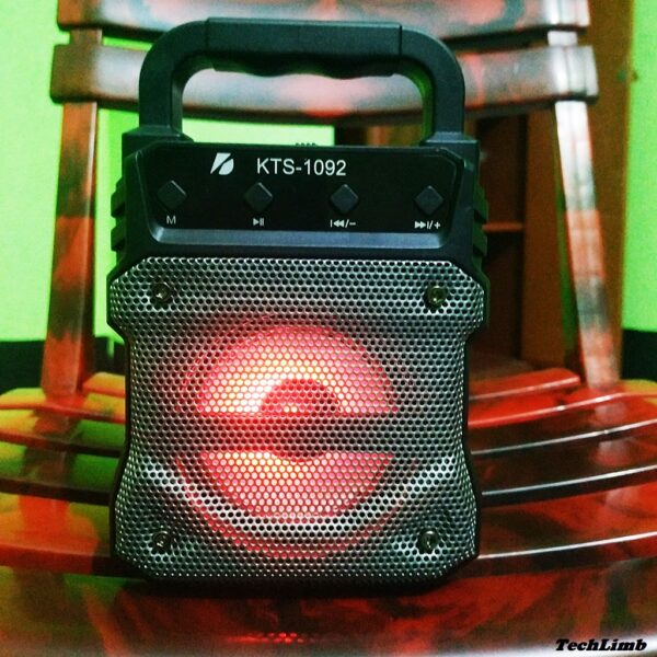 Portable Bluetooth Wireless Speaker KTS-1092 5W (3-inch) Crystal Clear Sounds - Image 5
