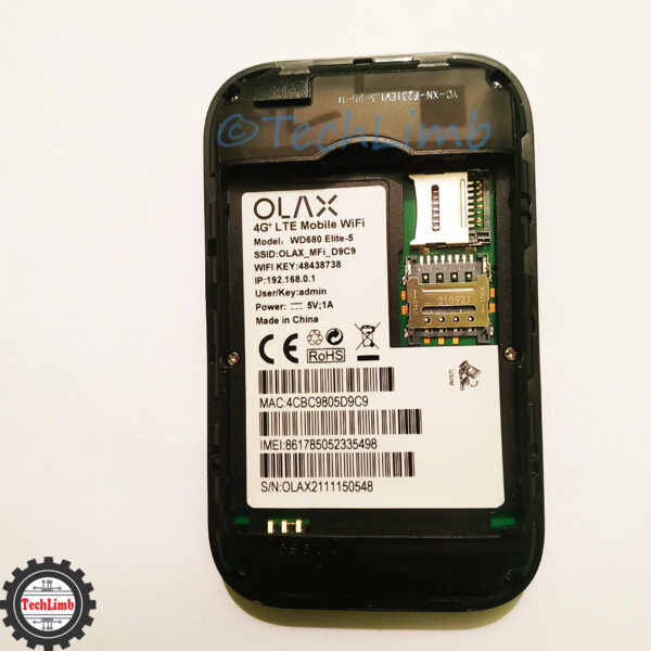 OLAX  WD680 Elite-5 4G LTE Advanced Pocket Router-150Mbps wireless Data Terminal in Frequency B1, B3, B5, B40, Compatible with Global Operators Network - Image 10