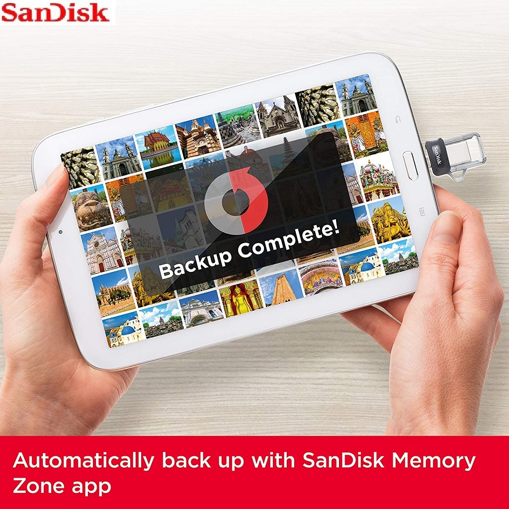 SanDisk USB+Micro 128GB Ultra Dual Drive m3.0 Flash Drive for Android Phone & PC - 150MB/s Fast USB 3.0 Pendrive Black | 1 Year Replacement Warranty || Retailer TechLimb - Secure Data Backup & Memory Expansion - Image 10