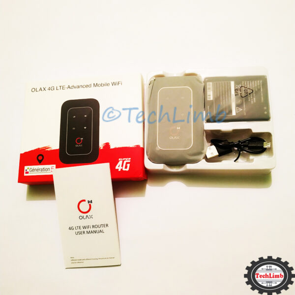 OLAX  WD680 Elite-5 4G LTE Advanced Pocket Router-150Mbps wireless Data Terminal in Frequency B1, B3, B5, B40, Compatible with Global Operators Network - Image 6