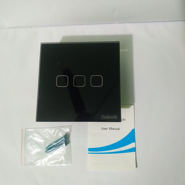 Switch 3Gangs Wifi+Touch Control 86*86mm Switch Light/Fan Switch With Alexa and Google Home Control - Image 15
