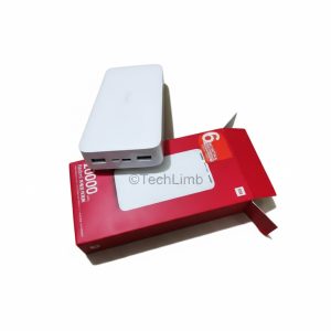 Redmi Powerbank 20000mAh 18W Fast Charge Price in BD - Original Xiaomi Redmi PB200LZM Quick Charge 3.0 Portable Power Bank with Dual USB Type-C & Micro USB Input - 6 Months Warranty - TechLimb Original Mi Power Bank for iPhone Android Tablets.
