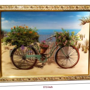 🚲 ৫ডি সাইকেল ওয়ালপেপার ম্যাজিক ফ্রেমে বাঁধানো সিনারি - ১৩.৫x১৭.৫ ইঞ্চি | 5D Cycle Wallpaper Magic Framed Scenery for Home Decor - 13.5x17.5 Inch - TechLimb 🚲